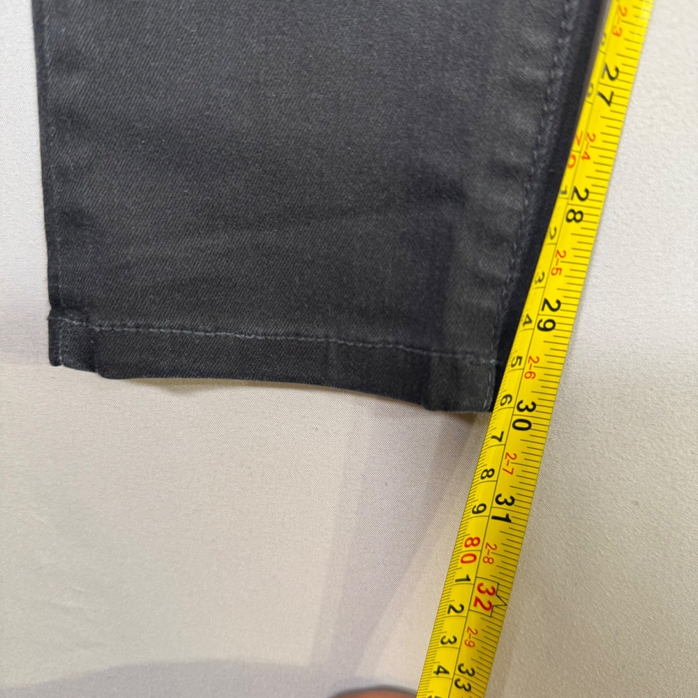 Flying Monkey High Rise Ankle Skinny Jeans‎ Size 27 Black Denim Pants - Picture 9 of 13
